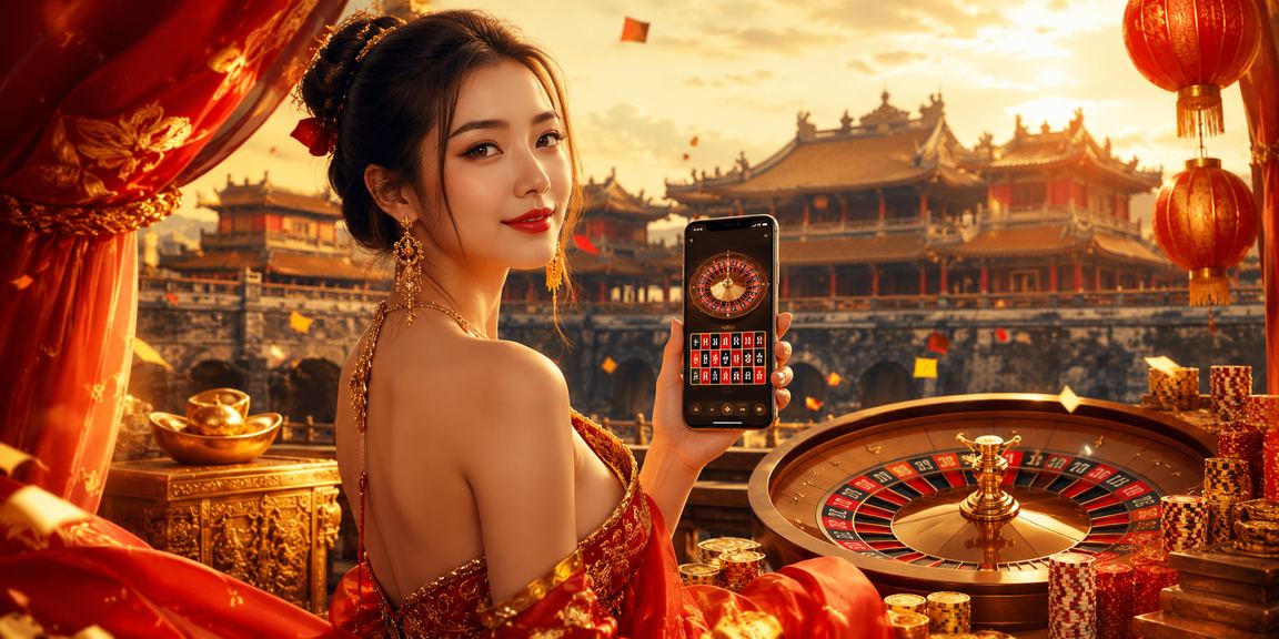 Bàn roulette tại lễ hội Huế với không khí náo nhiệt và người chơi tham gia khuyến mãi